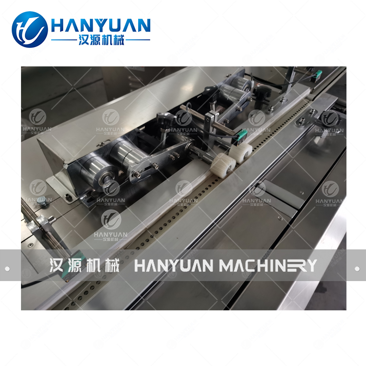 汉源HY-P400一拖二挡齐式谷物棒沙琪玛全自动理料包装机
